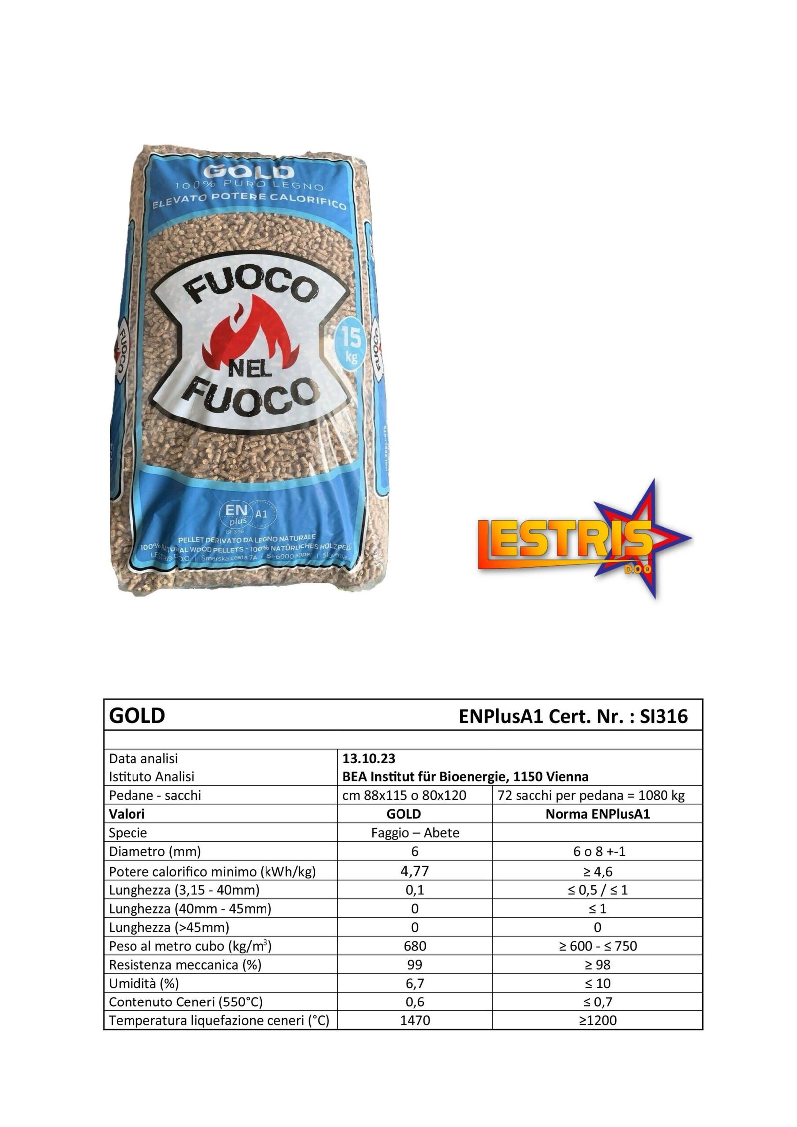 Fuoco Nel Fuoco gold-Bancale - immagine 4