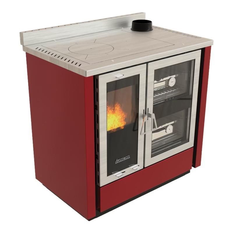 Forno a legna con due forni lincar Fusion