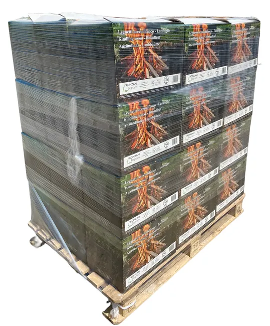 Legnetti Accendifuoco di Latifoglie – 22 cm-36 scatole